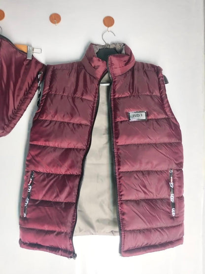 1 Pc Men's Parachute Plain Puffer Jacket