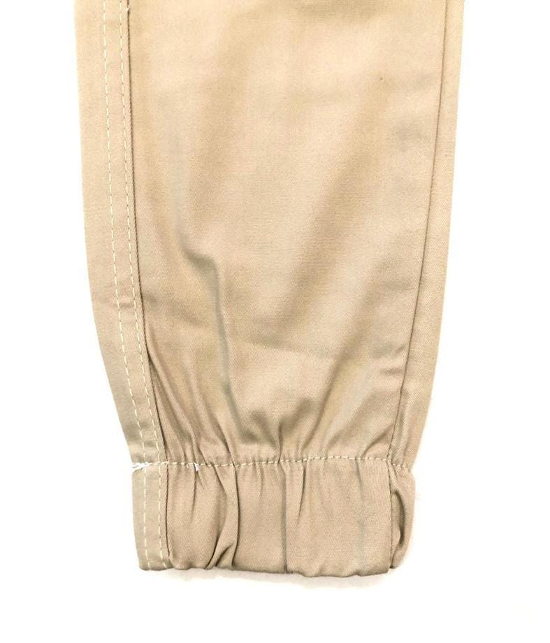 1 Pc Men Cotton Plain Cargo Pants With 6 Pockets