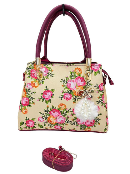 Women's Canvas Printed Hand Bag