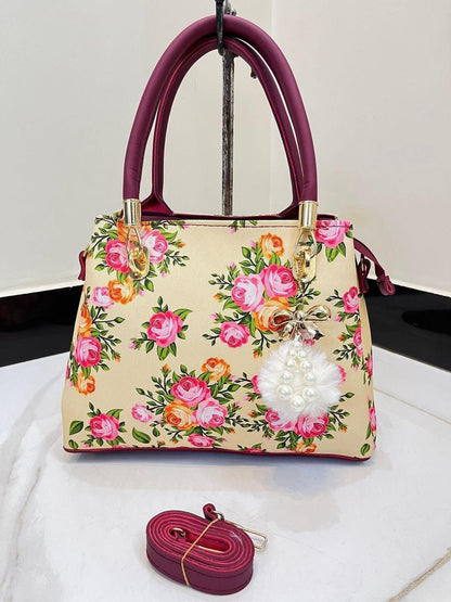 Women's Canvas Printed Hand Bag