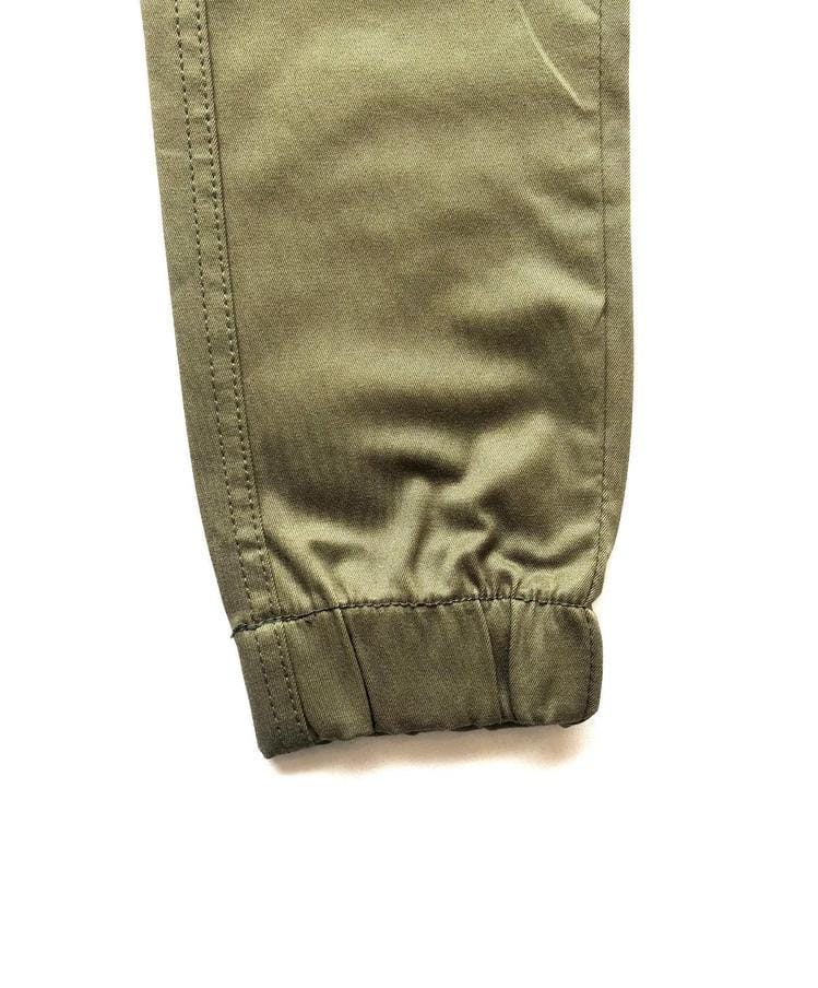 1 Pc Men Cotton Plain Cargo Pants With 6 Pockets