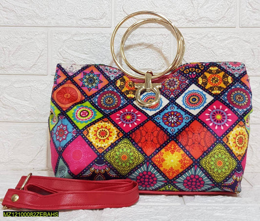 Printed Cross Body Bag