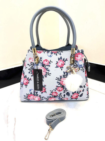 Women's Canvas Printed Hand Bag