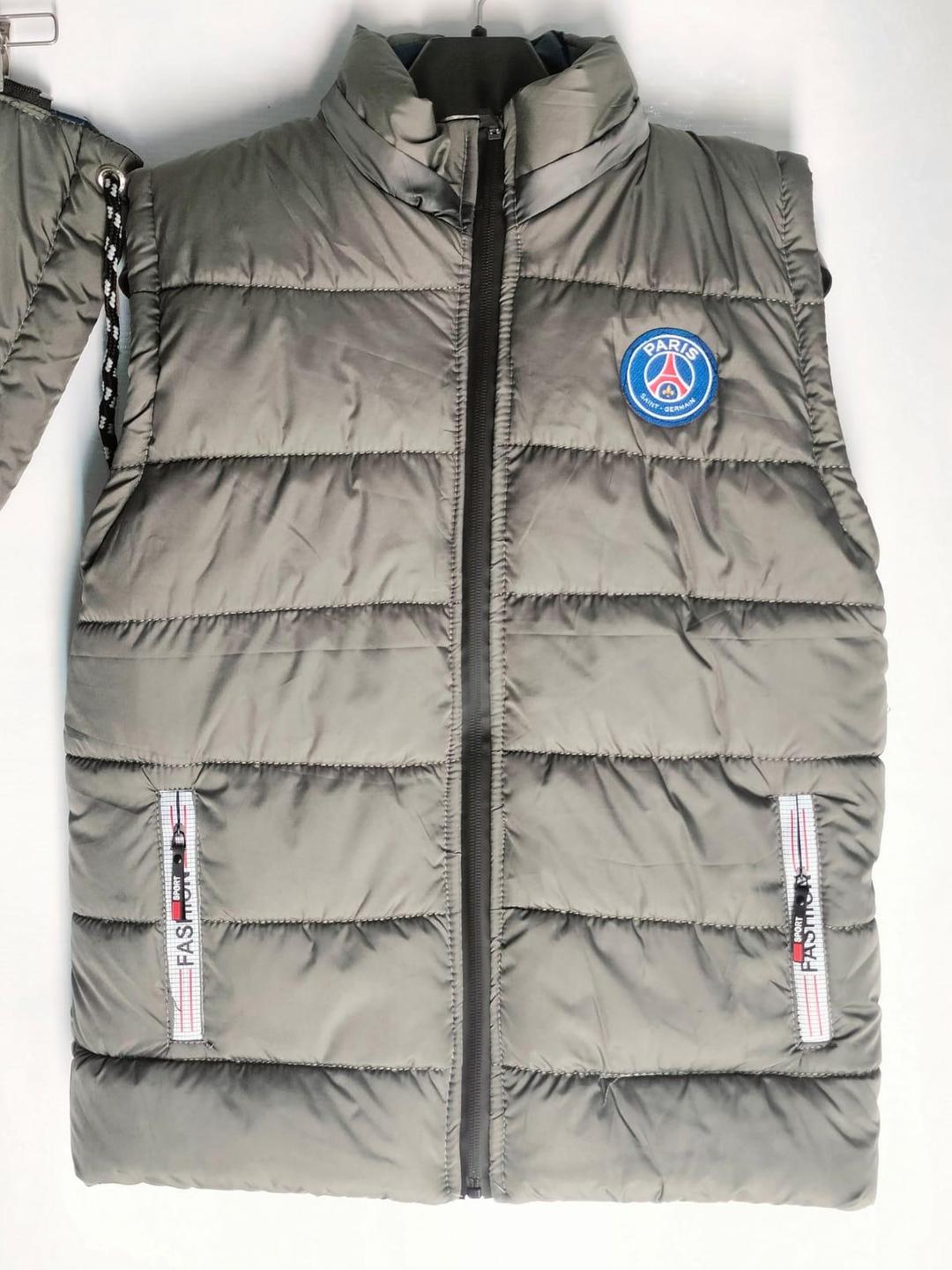 1 Pc Men's Parachute Plain Puffer Jacket - Paris Saint Germain