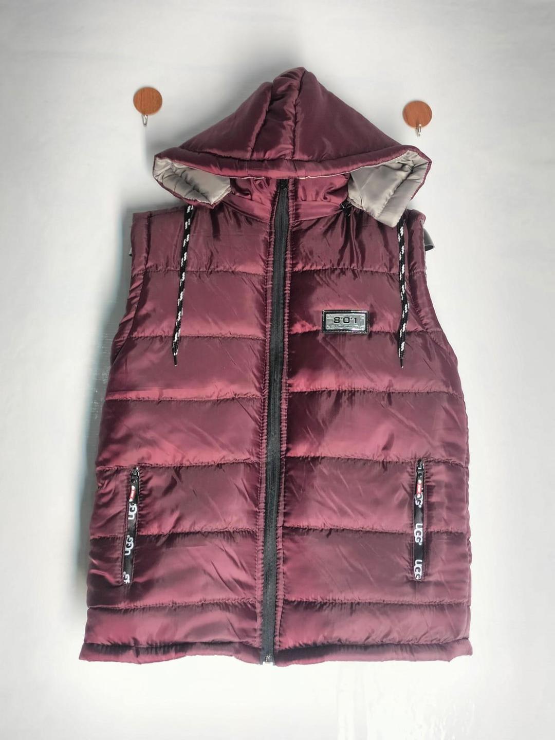 1 Pc Men's Parachute Plain Puffer Jacket