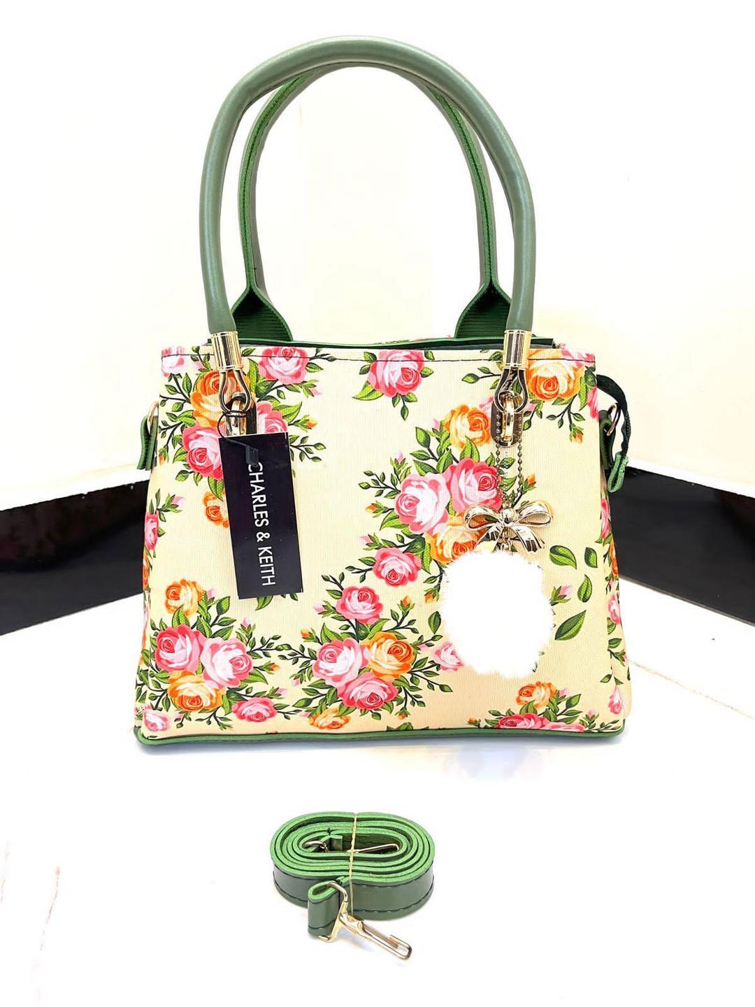 Women's Canvas Printed Hand Bag