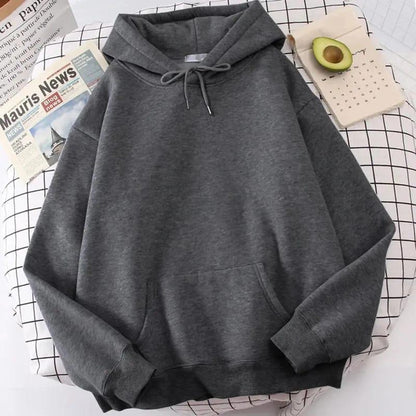 Comfortable Grey Fleece Hoodie For Men - Perfect Casual Wear