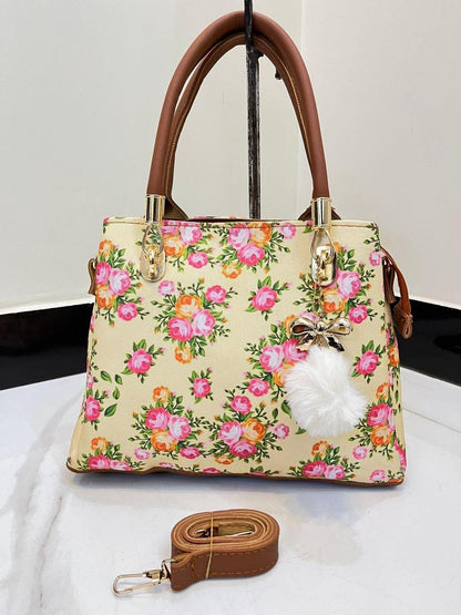 Women's Canvas Printed Hand Bag