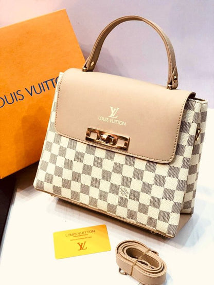 Louis Vuitton Bag With Metal Lock On Flap