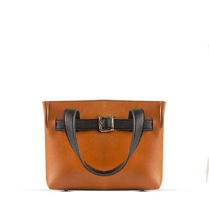 Women's PU Leather Plain Hand Bag Set