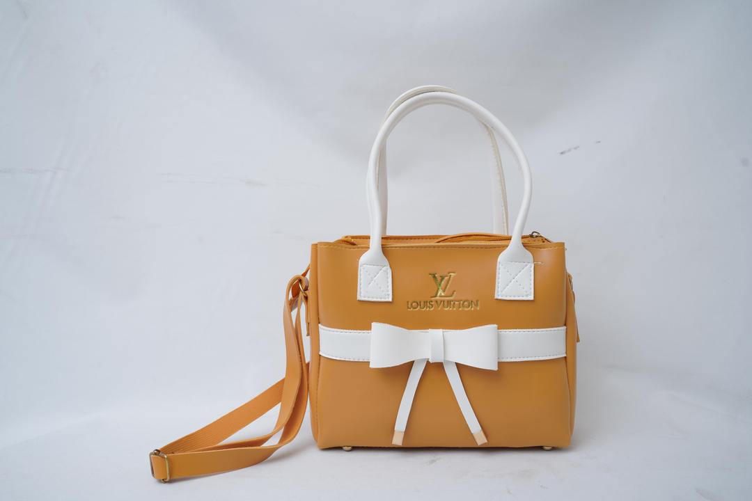 Women's PU Leather Plain Hand Bag Set - Louis Vuitton