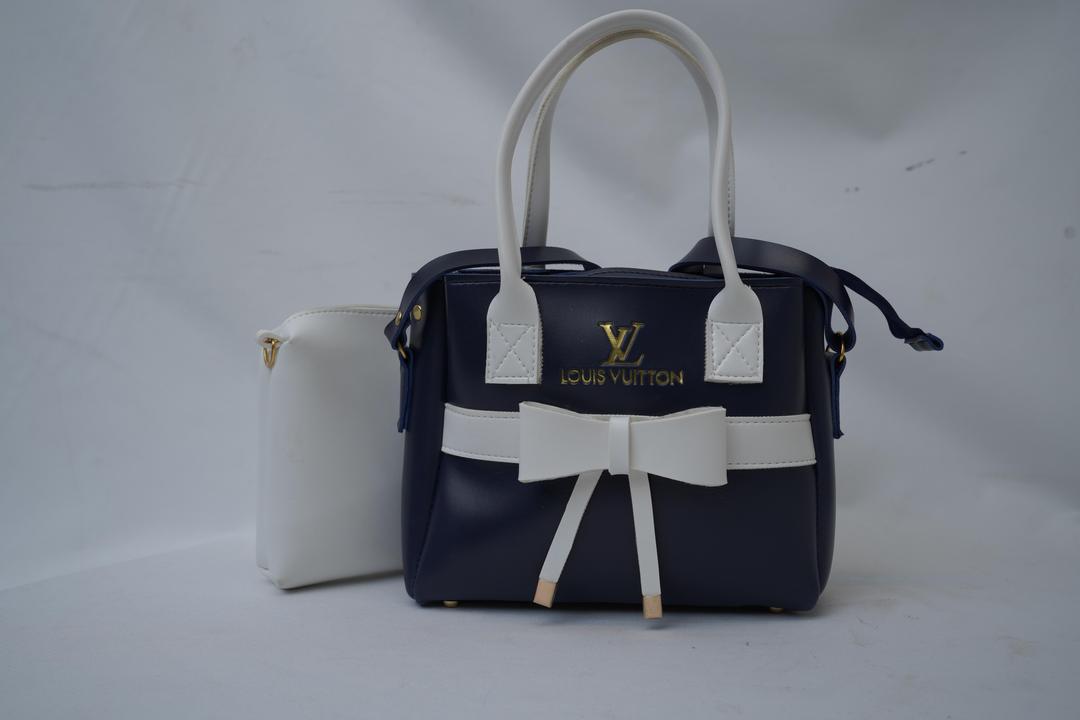 Women's PU Leather Plain Hand Bag Set - Louis Vuitton